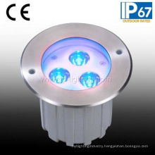 Professional Manufacture IP67 9W Tricolor Inground Light (JP82636)